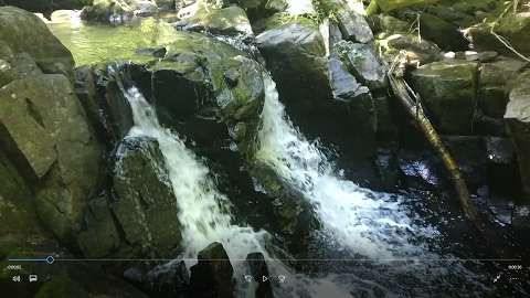 Lac Spectacles hidden Water Falls